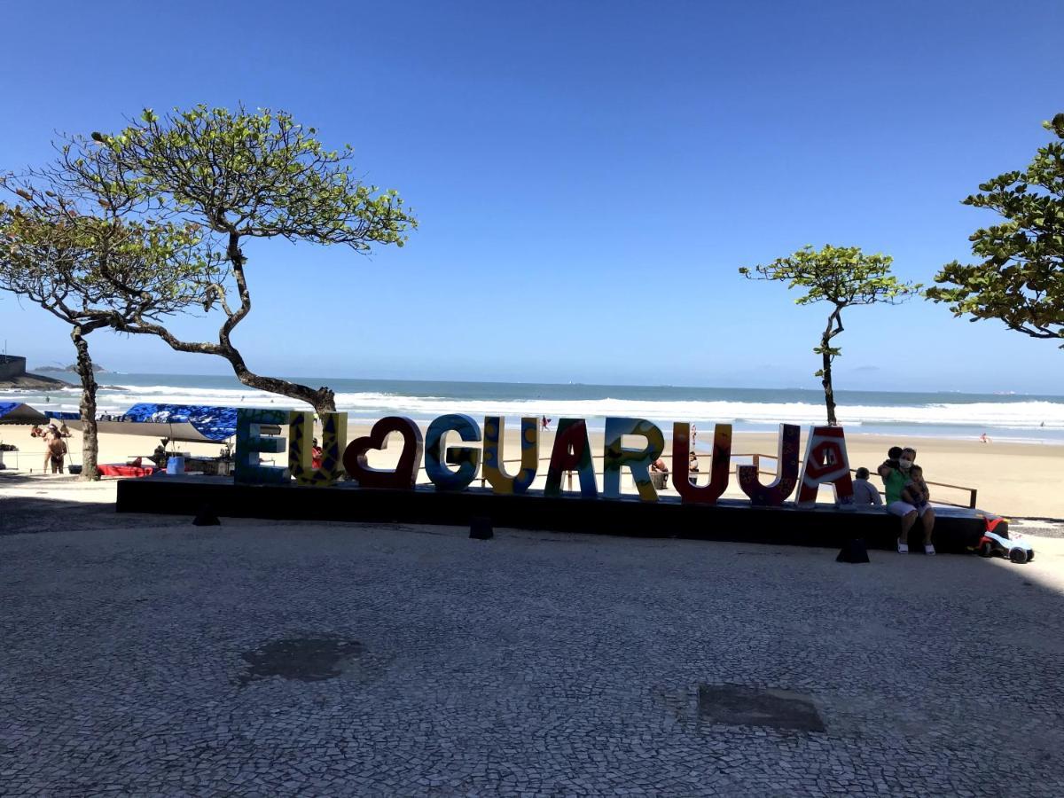 과루자 Pitangueiras, Frente Ao Mar Com Servico De Praia 아파트 외부 사진